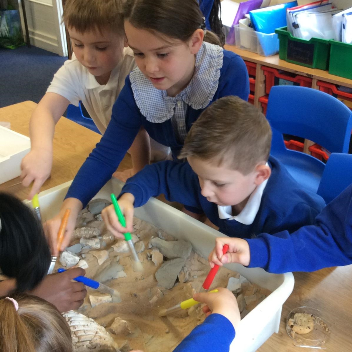 Archaeology with Year 3 and 4 pupils
