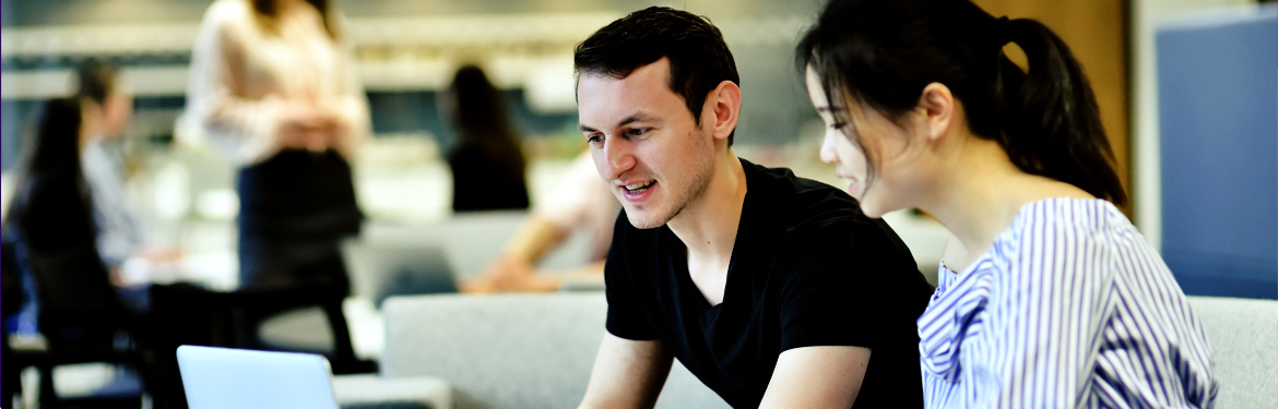 Business students at the University of Warwick