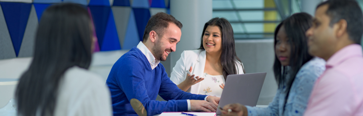 Business students at the University of Warwick