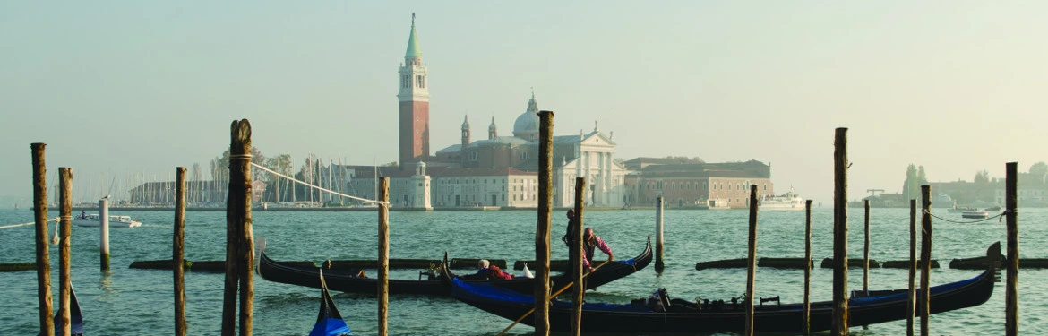 San Giorgio Maggiore church on its own island, viewed from across the water
