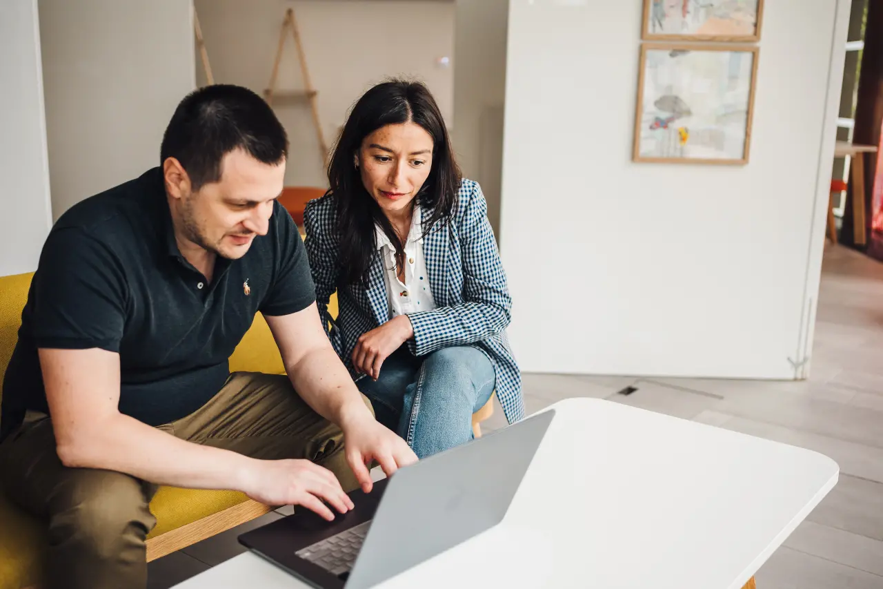 Postgraduate students working together at University of Warwick