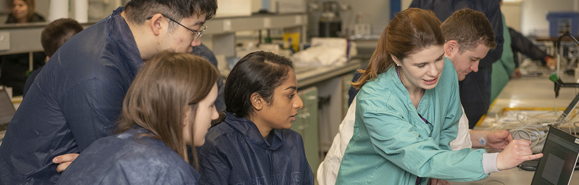 Medical Education students in a class