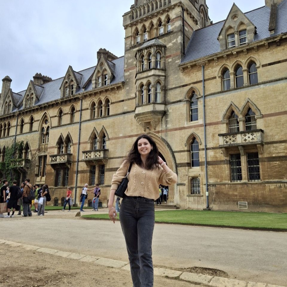 sofiia, summer school student