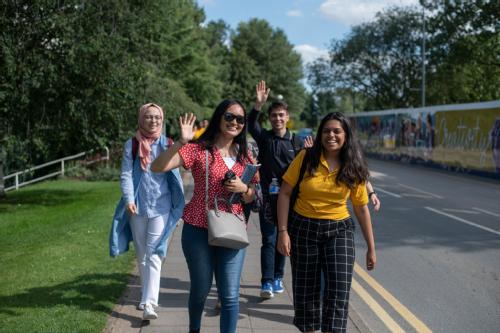 Image: Students visiting Warwick Campus on our 2019 summer school