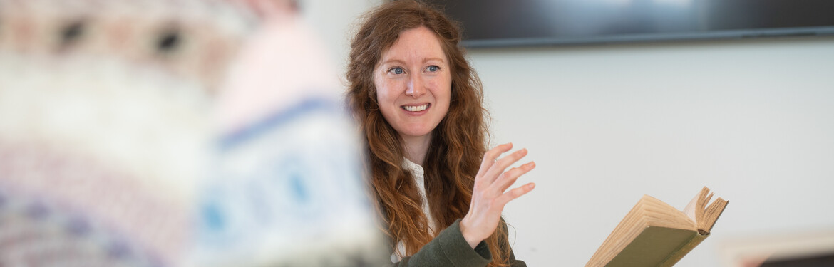 students in an English and Cultural Studies class