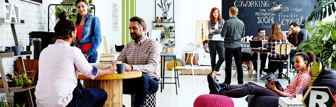 Media students in conversation at University of Warwick