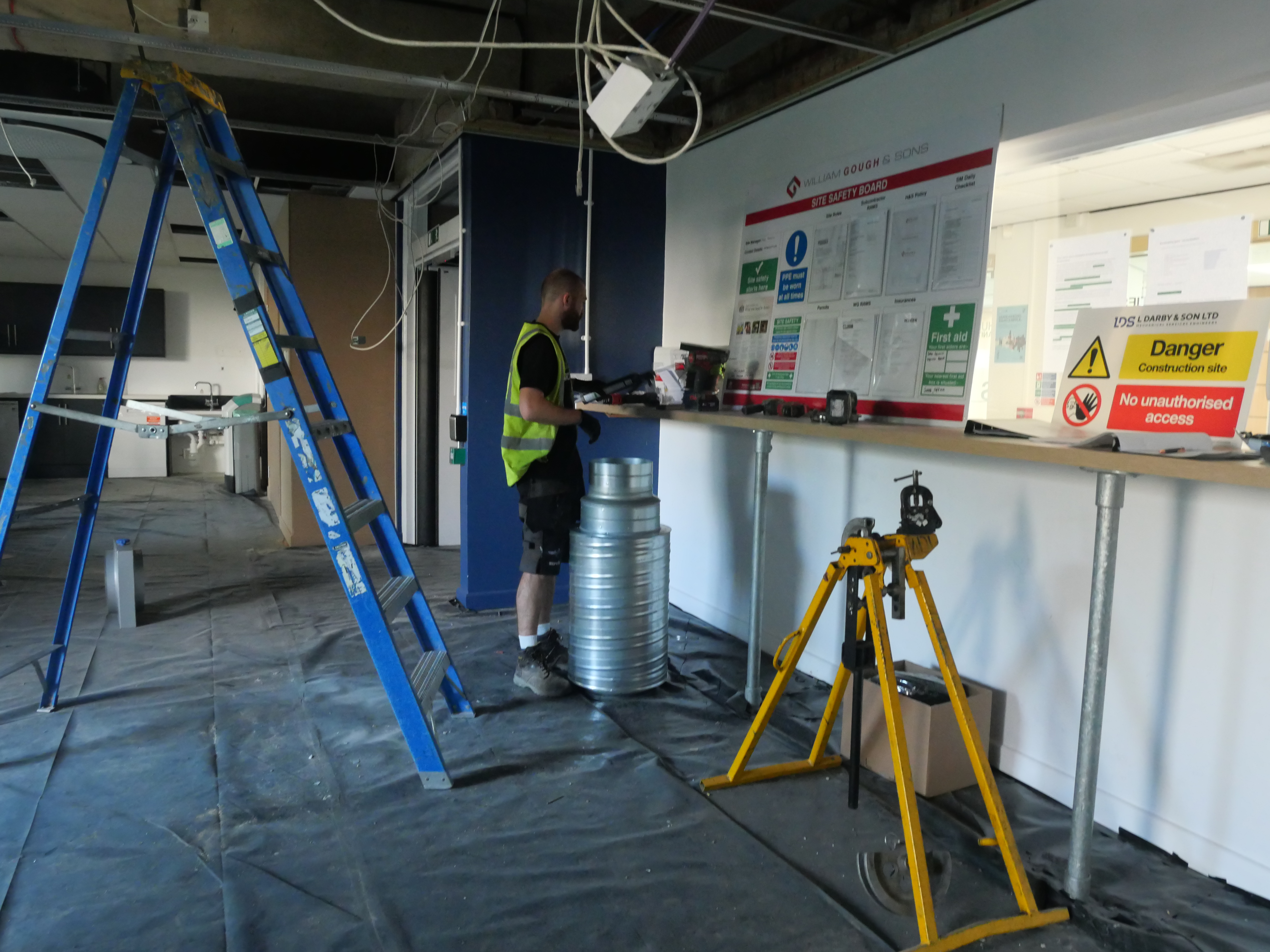 contractor working