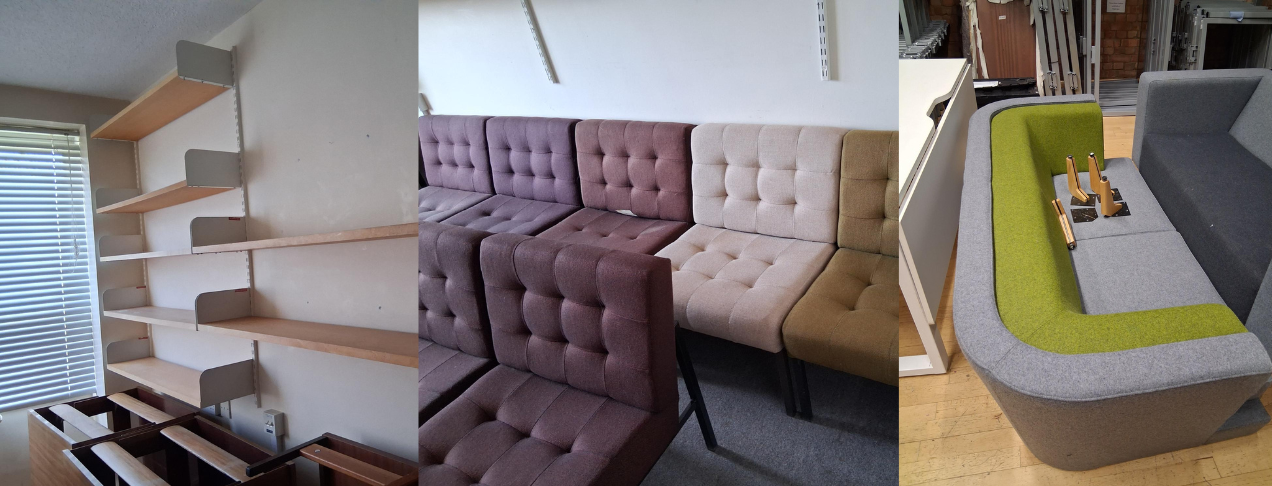 Repurposed furniture 