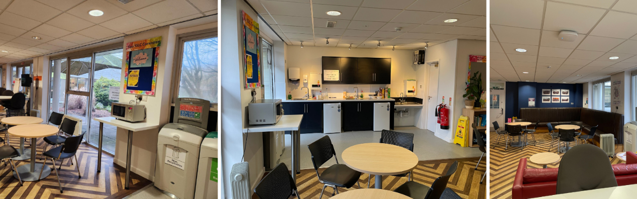 Photographs of the Hub Before Refurbishment