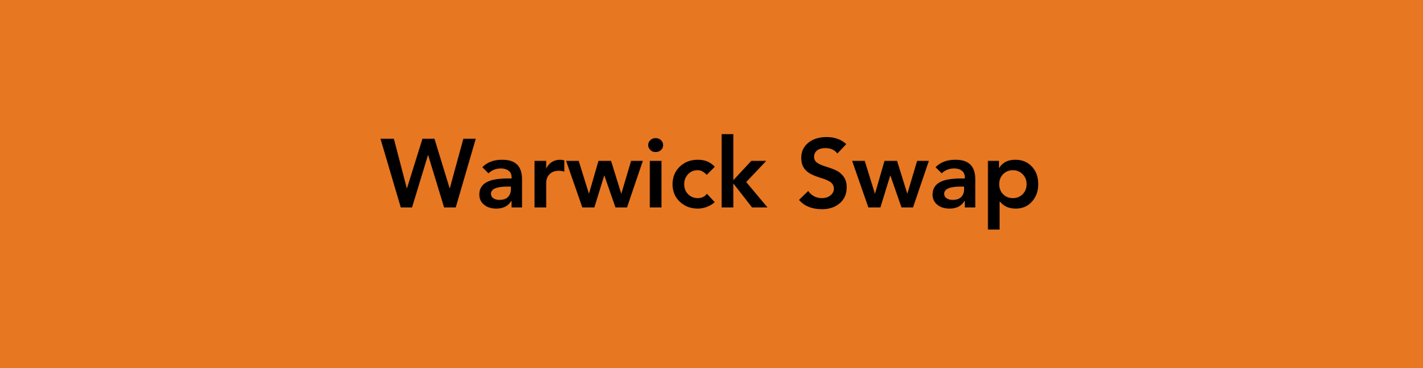 Warwick Swap