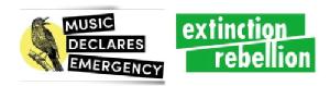 Musicians declare emergency logo