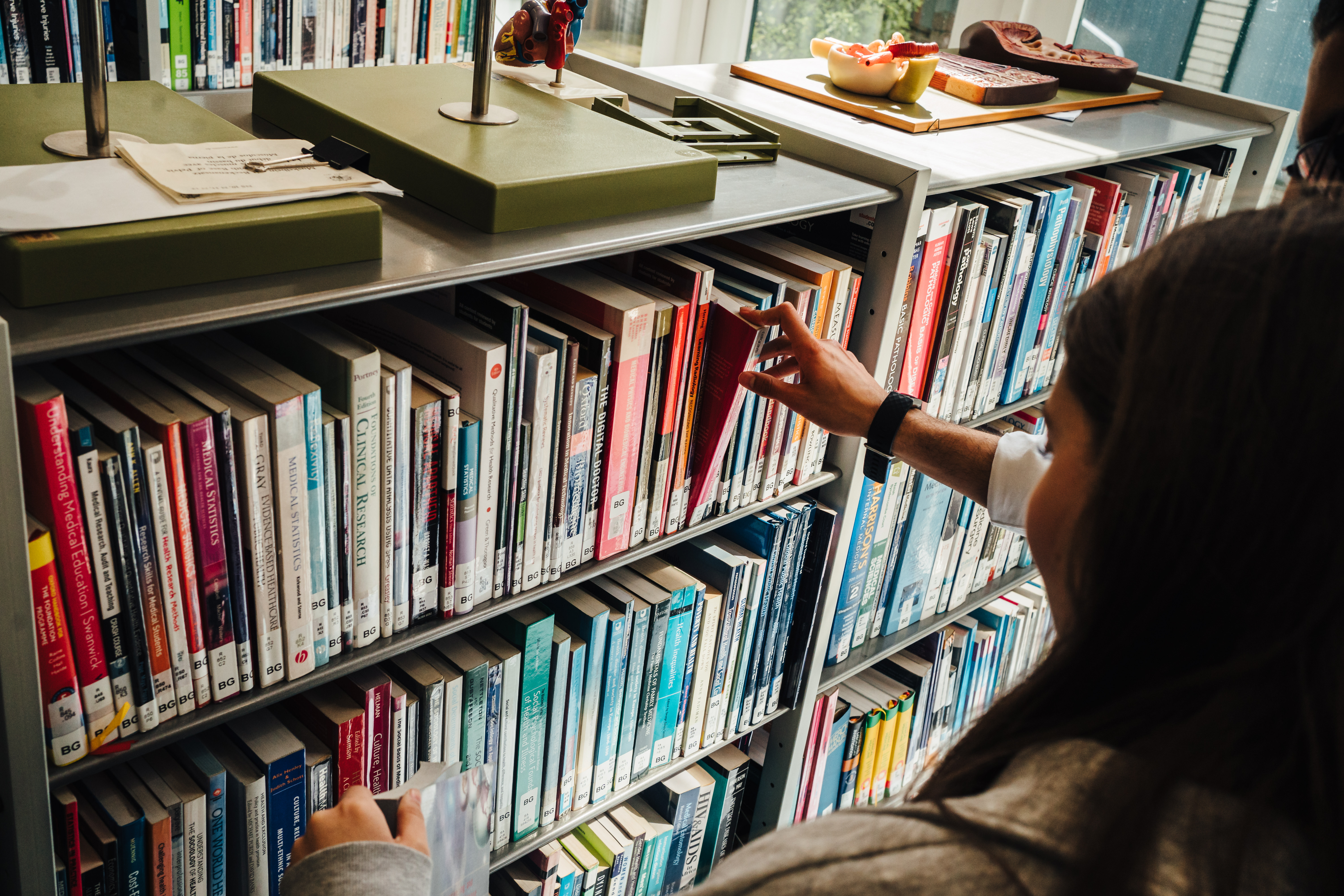 A lot of books