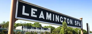 Leamington Spa Station sign