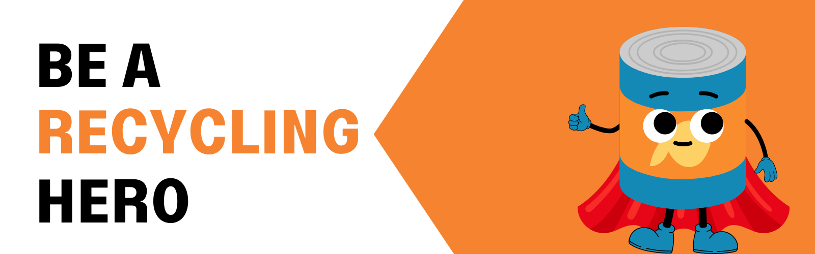 Be a Recycling Hero banner