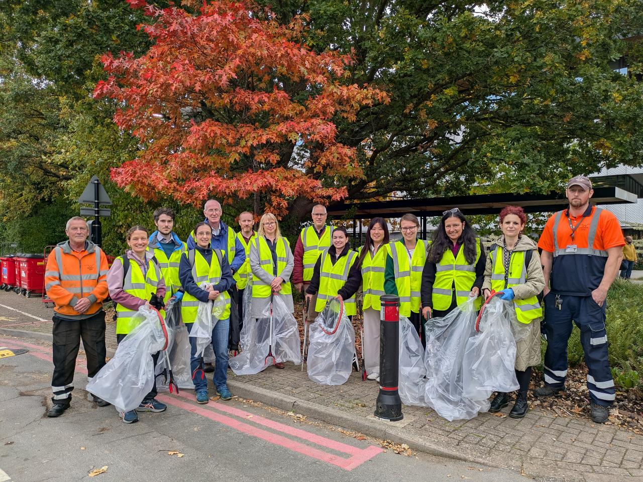 Group of litter pickers 1