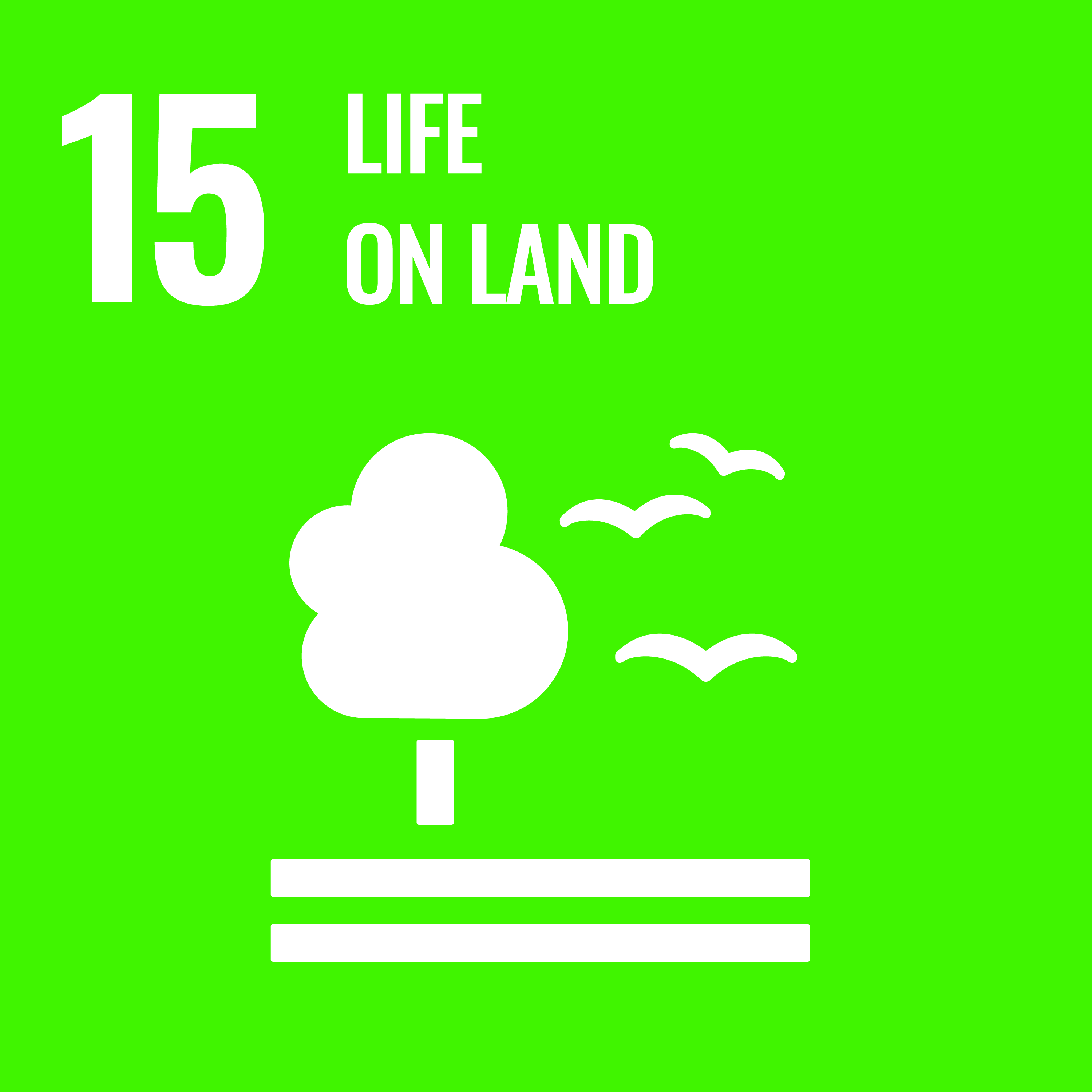 Icon 15, Life on Land - Sustainable Development Goals