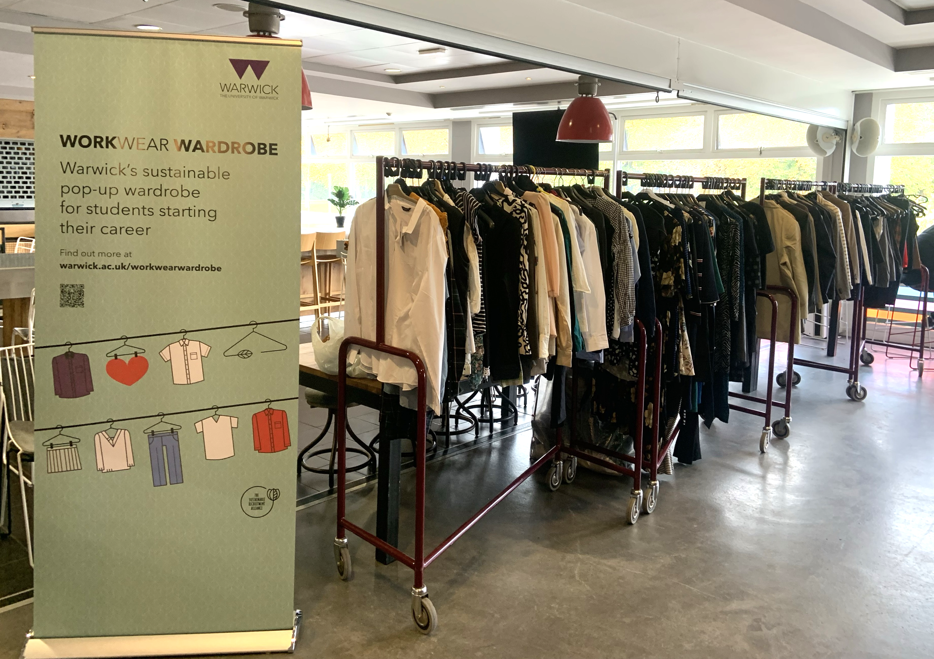 workwear wardrobe stall