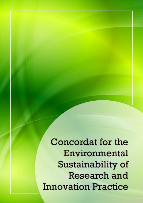Image of the Concordat for the Environmental Sustainability of Research and Innovation Practice