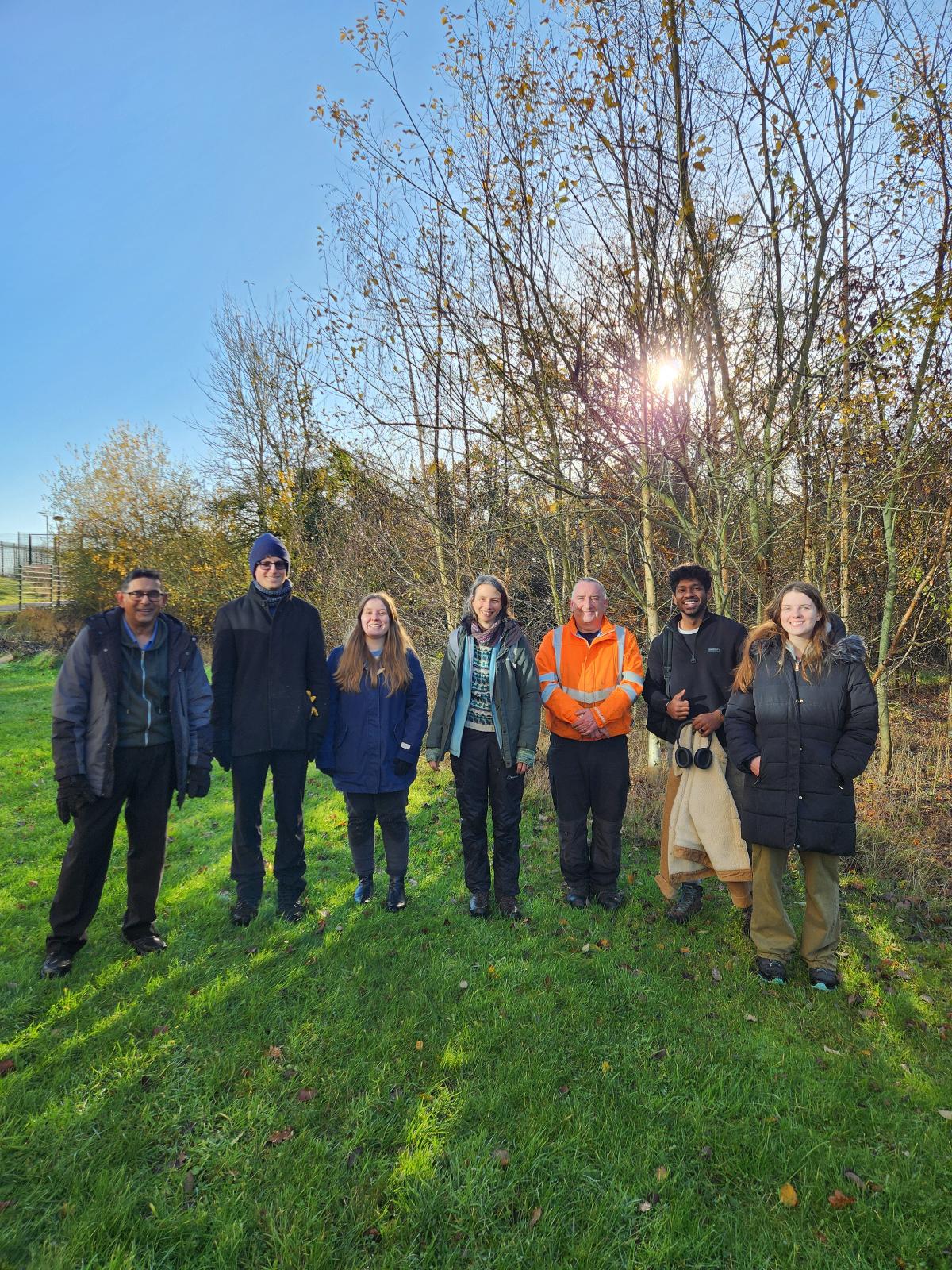 Coppicing group photo