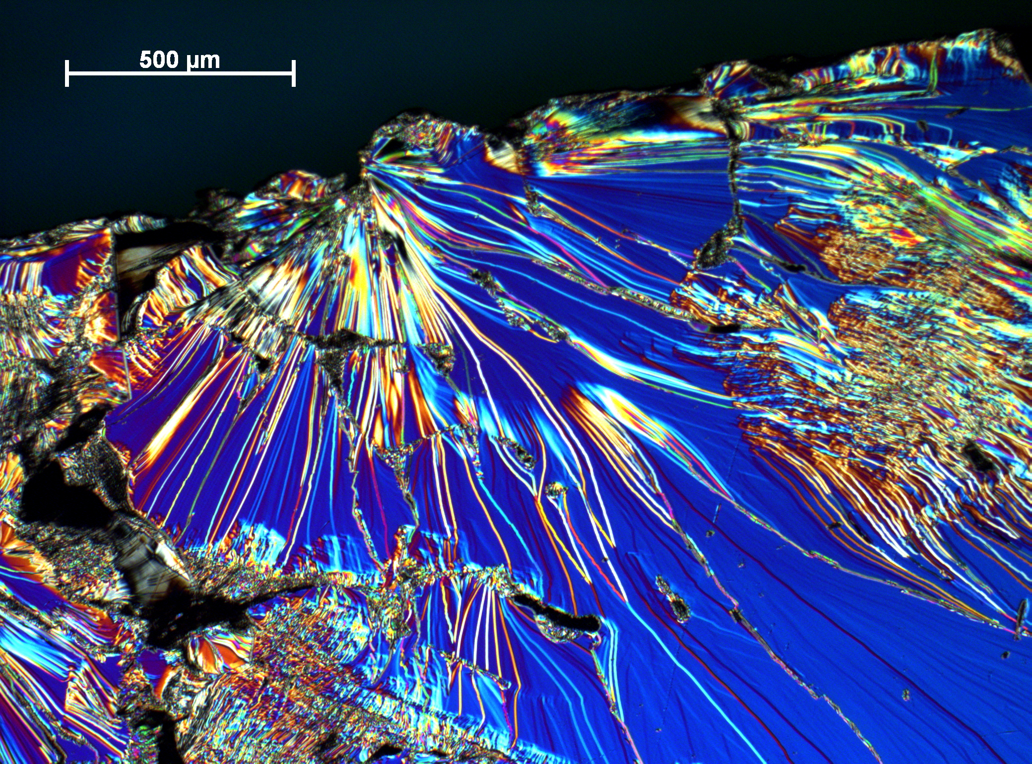 An image of a smashed piece of Indium Bismide by Rahil Haria