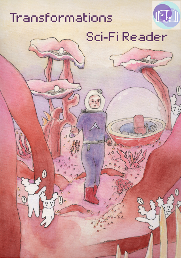 Front page of the Transformations Sci-Fi Reader.