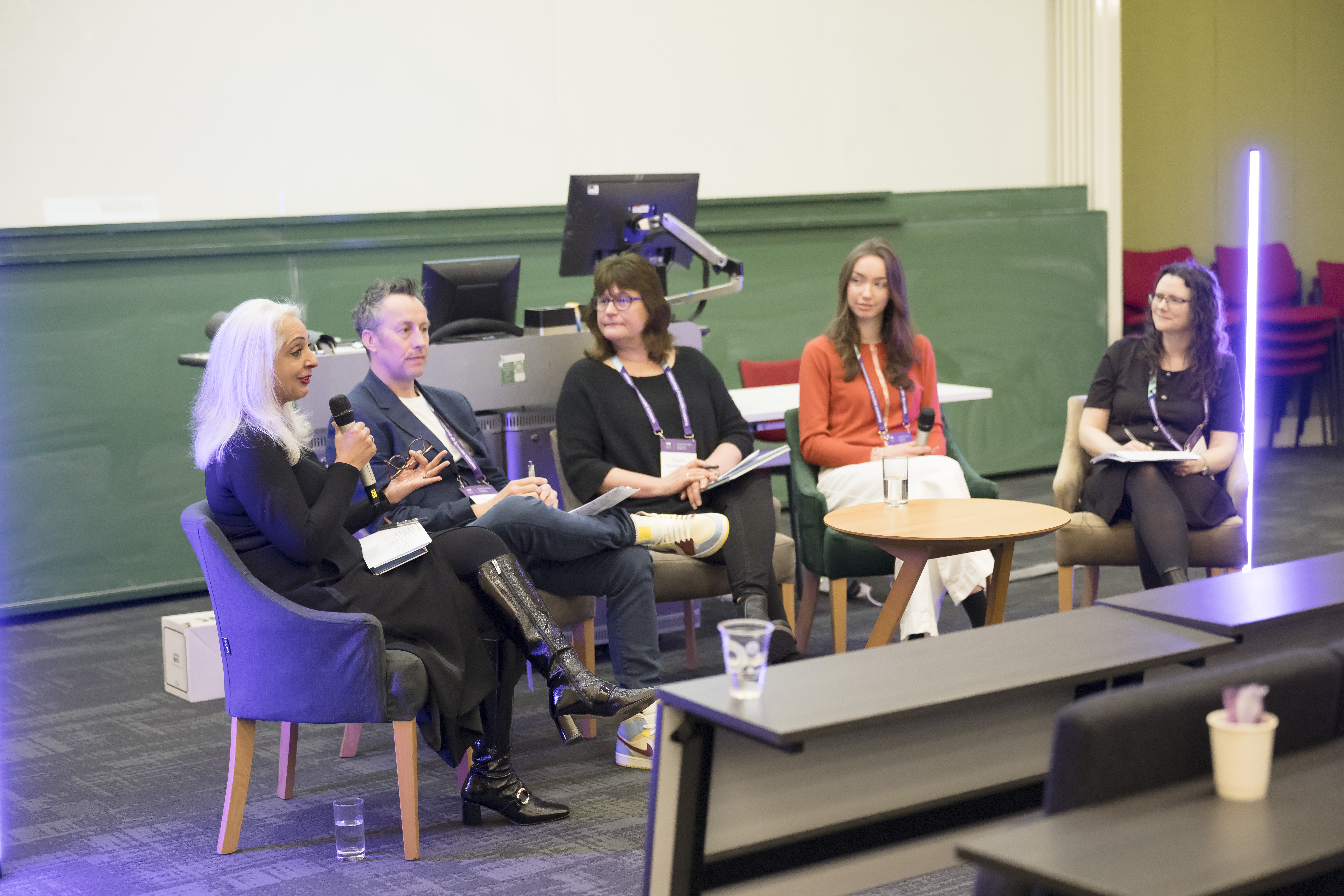 Panel members speaking: Cliona Boyle, Sophie Staniszewska Paul Roberts, Rachel Walsh,  Kulbir Shergill