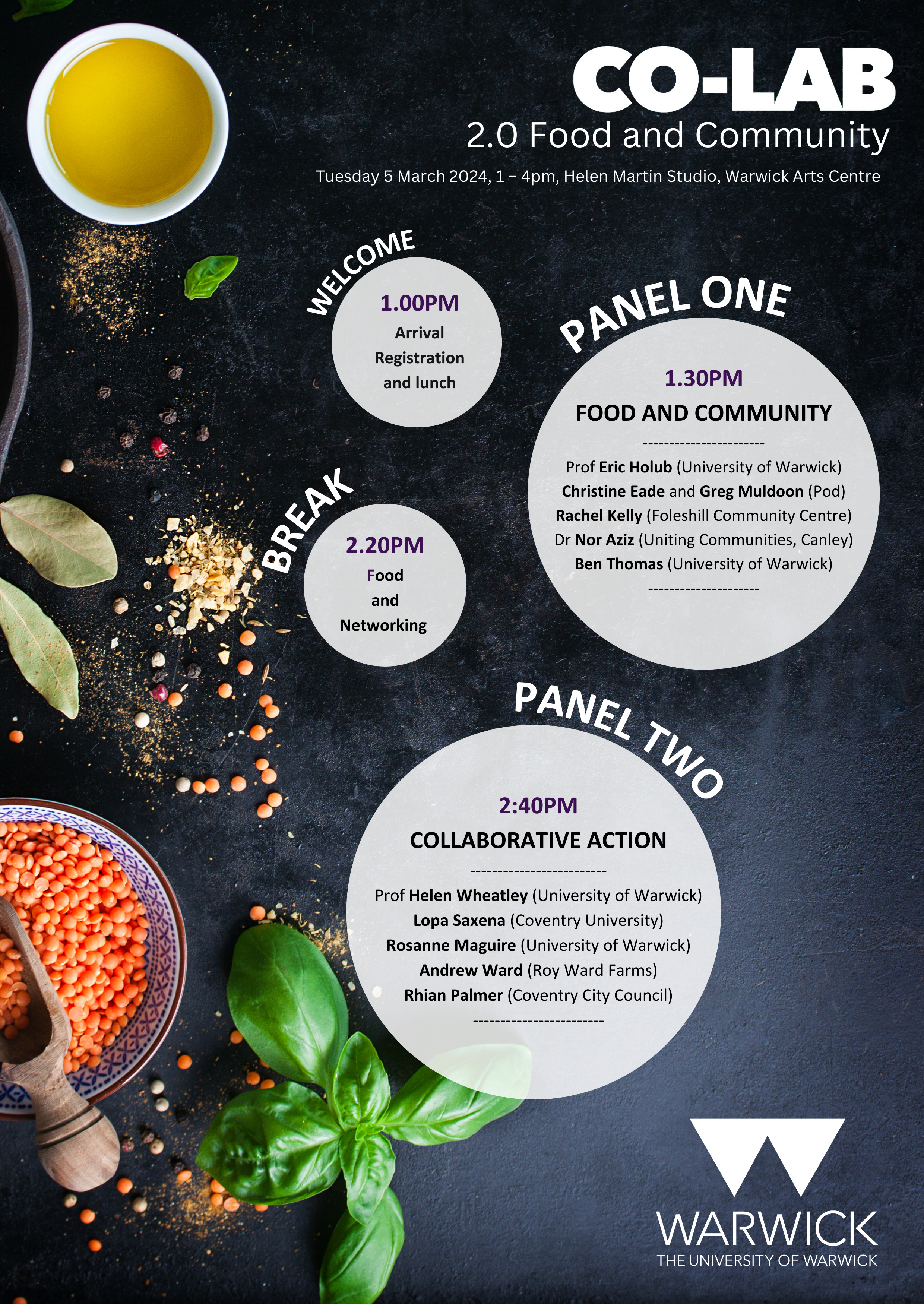 Decorative poster of the text information contained in the page