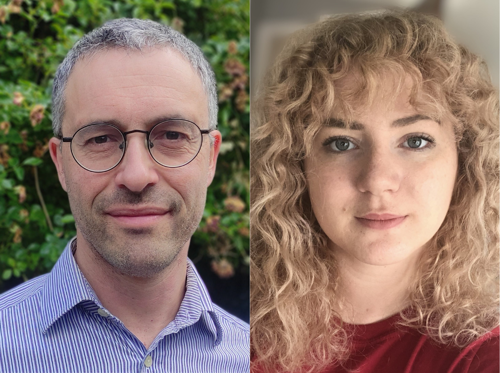 Keith Hyams (image left) and Jess Sutherland (image right)