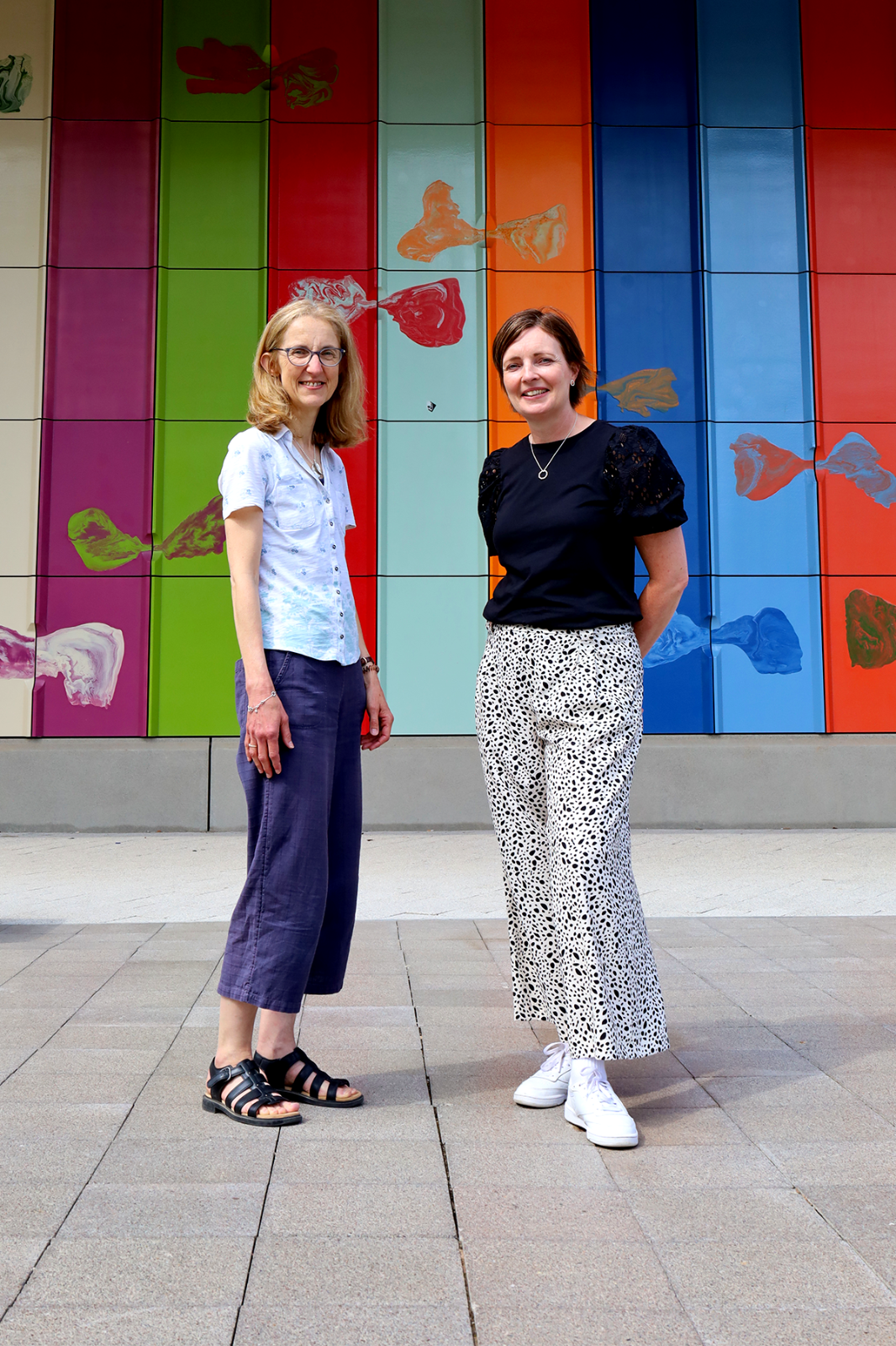 Orla Whelan-Davies and Cathy Hampton